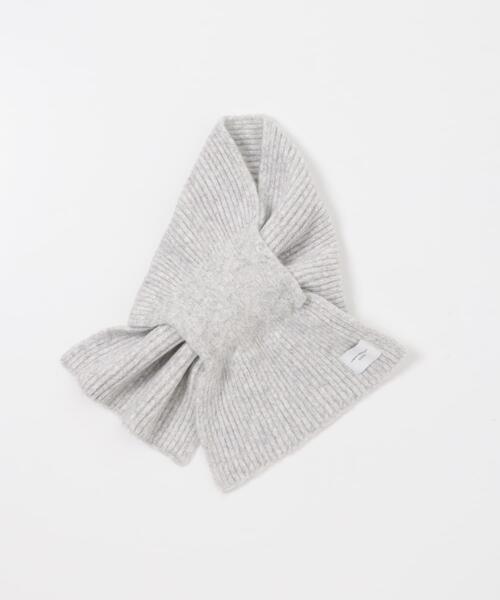 URBAN RESEARCH DOORS（アーバンリサーチドアーズ）の「ニットティペット（ストール/ショール・レディース・ベージュ/グレー・ONE）」の11枚目の写真