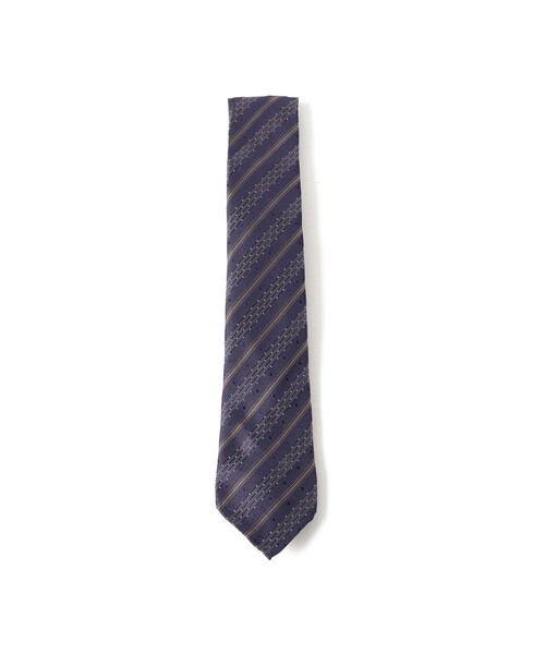 Atto Vannucci アットヴァンヌッチ セッテピエゲ ストライプネクタイ Atto Vannucci / セッテピエゲ シルク ジャカードストライプ ネクタイ