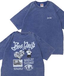 【BEN DAVIS（ベンデイビス）】TAGGING VNTG TEE(UF) / Tシャツ クルーネック  ワンポイント シンプル ユニセックス 加工