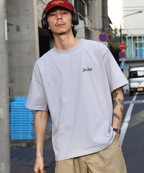 BEN DAVIS(ベンデイビス)の「【BEN DAVIS(ベンデイビス)】TAGGING VNTG TEE(UF) / Tシャツ クルーネック ワンポイント シンプル ユニセックス 加工(Tシャツ/カットソー・メンズ・ブルー/ライトグレー/ブラック・X-LARGE/LARGE/MEDIUM)」の19枚目の写真
