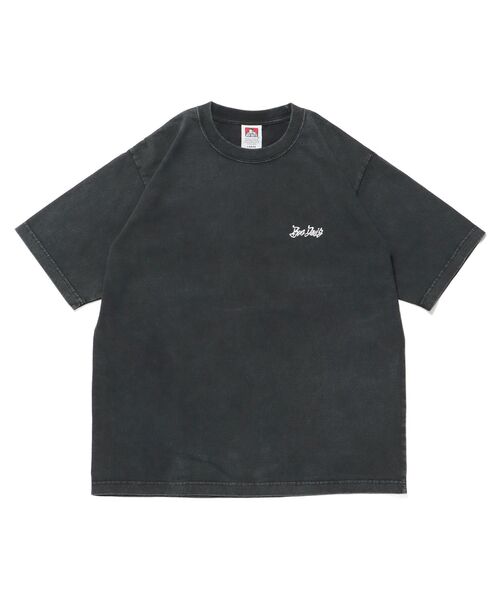 BEN DAVIS(ベンデイビス)の「【BEN DAVIS(ベンデイビス)】TAGGING VNTG TEE(UF) / Tシャツ クルーネック ワンポイント シンプル ユニセックス 加工(Tシャツ/カットソー・メンズ・ブルー/ライトグレー/ブラック・X-LARGE/LARGE/MEDIUM)」の15枚目の写真