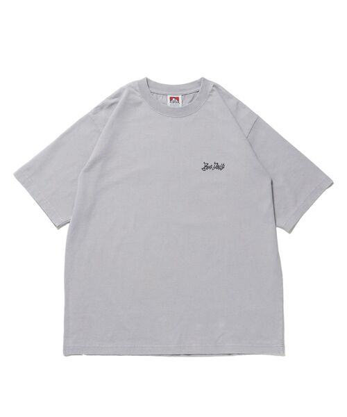 BEN DAVIS(ベンデイビス)の「【BEN DAVIS(ベンデイビス)】TAGGING VNTG TEE(UF) / Tシャツ クルーネック ワンポイント シンプル ユニセックス 加工(Tシャツ/カットソー・メンズ・ブルー/ライトグレー/ブラック・X-LARGE/LARGE/MEDIUM)」の11枚目の写真