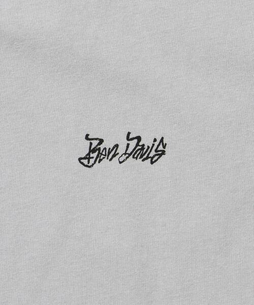 BEN DAVIS(ベンデイビス)の「【BEN DAVIS(ベンデイビス)】TAGGING VNTG TEE(UF) / Tシャツ クルーネック ワンポイント シンプル ユニセックス 加工(Tシャツ/カットソー・メンズ・ブルー/ライトグレー/ブラック・X-LARGE/LARGE/MEDIUM)」の10枚目の写真