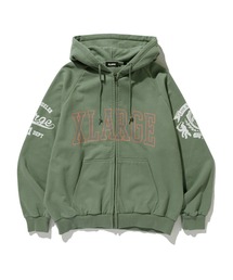 XLARGE（エクストララージ）の「RAGLAN ZIP UP HOODED SWEATSHIRT（パーカー）」
