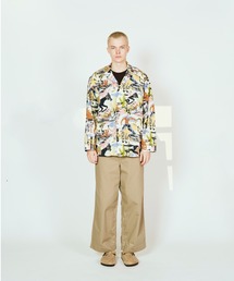 NIRVANA（ニルヴァーナ）の「TOWN CRFAFT タウンクラフト / PAJAMA PRINTED JACKET パジャマジャケット（その他アウター）」