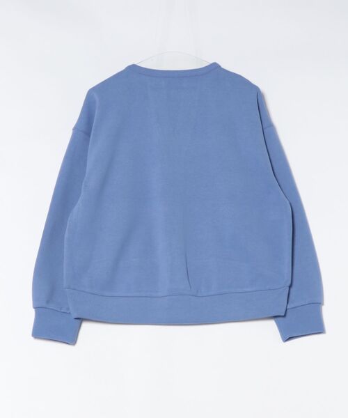 Doux archives（ドゥアルシーヴ）の「ダブルフェイスカットスナップカーディガン（カーディガン/ボレロ・レディース・ブラック/アイボリー/ブルー・FREE）」の4枚目の写真