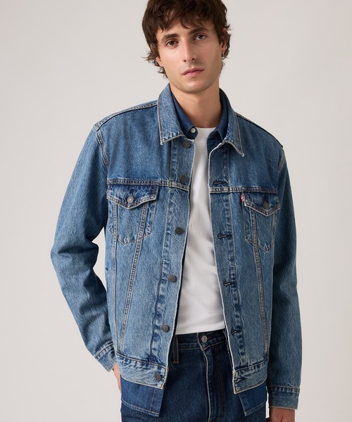 Levi's(リーバイス)の「Levi's/リーバイス トラッカージャケット(デニムジャケット・メンズ・インディゴブルー・XL/L/M/S)」の10枚目の写真