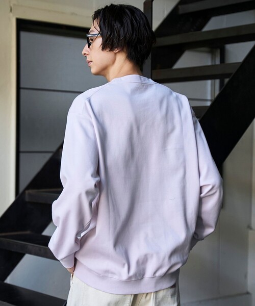 coen（コーエン）の「クリーンプラスリブロングスリーブTシャツ【抗菌防臭、防汚（食品汚れ）、UVカット 】（Tシャツ/カットソー・メンズ・ホワイト/ライトグレー/ブラック/ピンク・S/M/L/XL）」の19枚目の写真