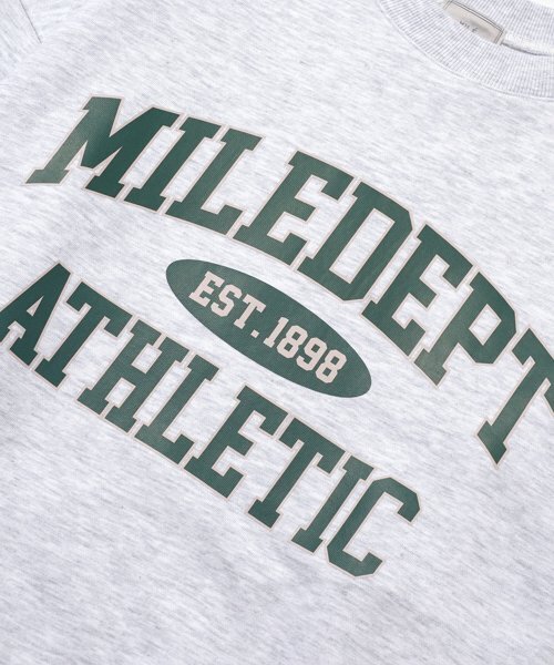 THE MILE（ザマイル）の「MILE DEPT  SWEAT MTM [OATMEAL]（スウェット・メンズ・その他・S/M/L/XL）」の3枚目の写真