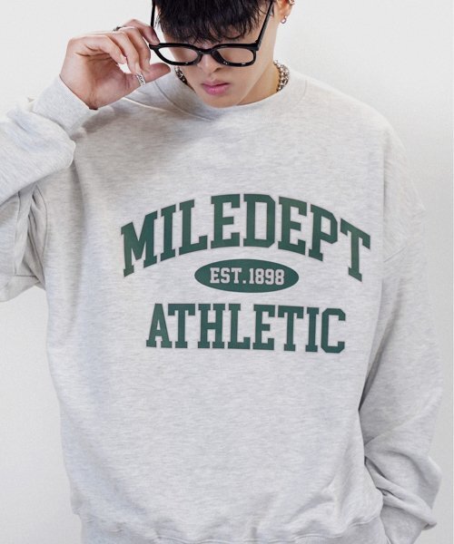 THE MILE（ザマイル）の「MILE DEPT  SWEAT MTM [OATMEAL]（スウェット・メンズ・その他・S/M/L/XL）」の7枚目の写真