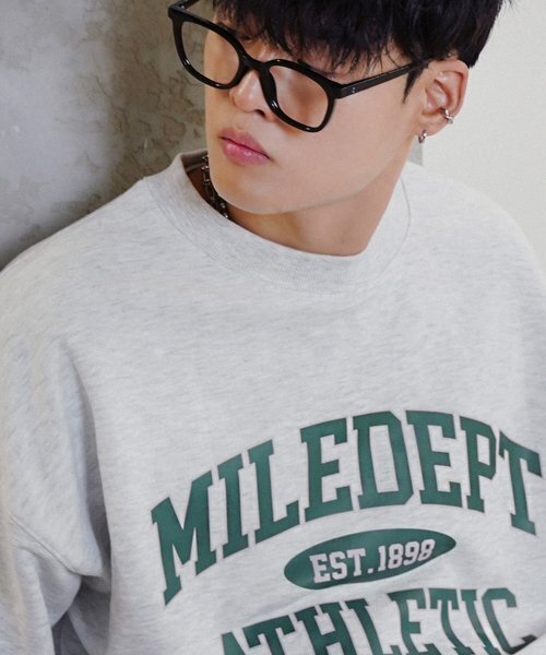 THE MILE（ザマイル）の「MILE DEPT  SWEAT MTM [OATMEAL]（スウェット・メンズ・その他・S/M/L/XL）」の8枚目の写真