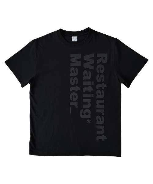 THECOLDESTMOMENT(ザコールデストモーメント)の「TCM restaurant T (black)(Tシャツ/カットソー・レディース・その他・S/M/L)」の1枚目の写真