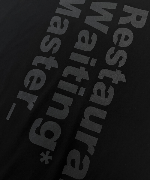THECOLDESTMOMENT(ザコールデストモーメント)の「TCM restaurant T (black)(Tシャツ/カットソー・レディース・その他・S/M/L)」の5枚目の写真