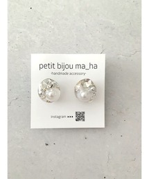 【petitbijou ma_ha】ビジューイヤリング