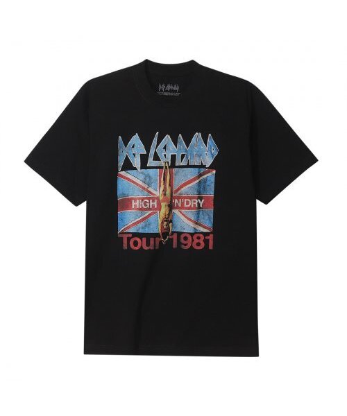 Bravado(ブラヴァド)の「DEF LEPPARD HIGH N DRY 3 BK (BRENT2162)(Tシャツ/カットソー・メンズ・その他・L/M/XL/XXL)」の1枚目の写真