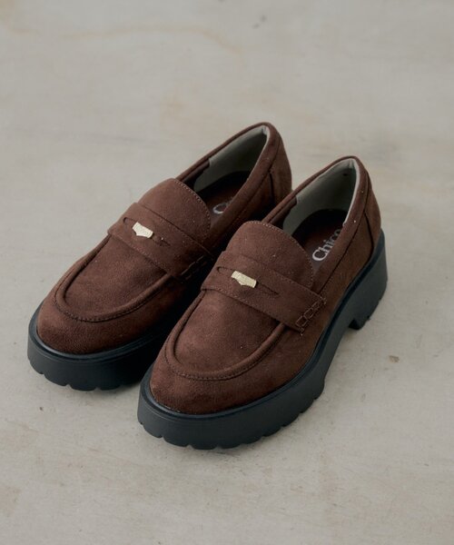 Chico（チコ）の「厚底コインローファー（その他シューズ・レディース・ブラック/ブラウン/ベージュ・SMALL/MEDIUM/LARGE）」の8枚目の写真