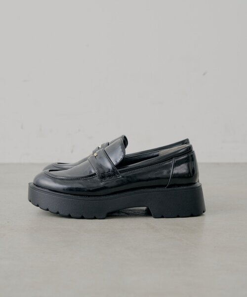 Chico（チコ）の「厚底コインローファー（その他シューズ・レディース・ブラック/ブラウン/ベージュ・SMALL/MEDIUM/LARGE）」の11枚目の写真