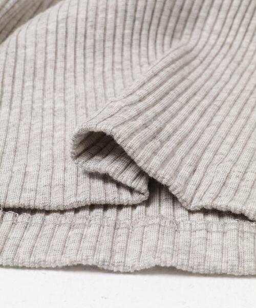 かぐれ（カグレ）の「ヤクコットンハイネックカットソー（Tシャツ/カットソー・レディース・ナチュラル/チャコールグレー・FREE）」の20枚目の写真