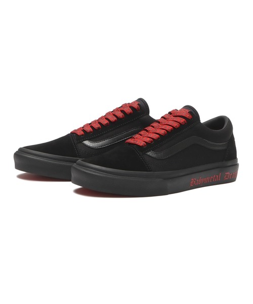 VANS(バンズ)の「VANS ヴァンズ OLD SKOOL オールドスクール V36CF BABYMETAL BLACK/RED(スニーカー・メンズ・ブラック・8/10/9/8h/9h)」の5枚目の写真