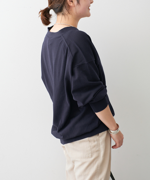 Spick & Span（スピックアンドスパン）の「《追加》コットンハイゲージカーディガン（カーディガン/ボレロ・レディース・ピンク系その他/ホワイト/ネイビー・FREE）」の20枚目の写真