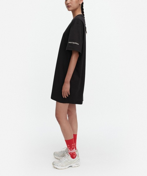 marimekko(マリメッコ)の「【kioski】 Rastit Musta Tamma / Long-sleeve T-shirt(Tシャツ/カットソー・レディース・ブラック・FREE/LARGE/SMALL/X-SMALL/MEDIUM)」の2枚目の写真