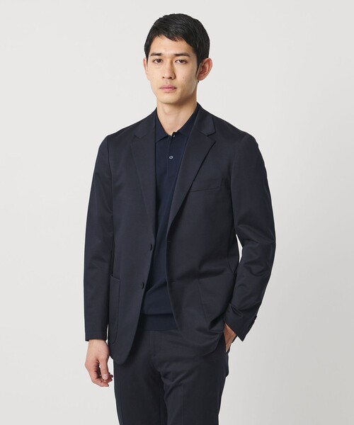 UNITED ARROWS(ユナイテッドアローズ)の「モックロディ 2ボタン テーラードジャケット UA COZY ウォッシャブル ストレッチ(テーラードジャケット・メンズ・ネイビー/グレー系・S/XXL/XL/L/M)」の7枚目の写真