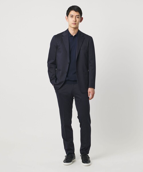 UNITED ARROWS(ユナイテッドアローズ)の「モックロディ 2ボタン テーラードジャケット UA COZY ウォッシャブル ストレッチ(テーラードジャケット・メンズ・ネイビー/グレー系・S/XXL/XL/L/M)」の8枚目の写真