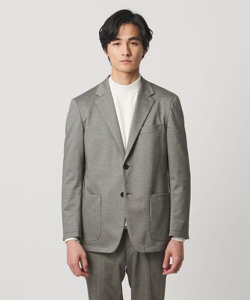 UNITED ARROWS(ユナイテッドアローズ)の「モックロディ 2ボタン テーラードジャケット UA COZY ウォッシャブル ストレッチ(テーラードジャケット・メンズ・ネイビー/グレー系・S/XXL/XL/L/M)」の9枚目の写真