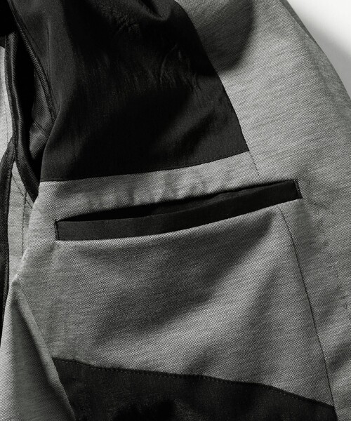 UNITED ARROWS（ユナイテッドアローズ）の「モックロディ 2ボタン テーラードジャケット UA COZY ウォッシャブル ストレッチ（テーラードジャケット・メンズ・ネイビー/グレー系・S/XXL/XL/L/M）」の12枚目の写真