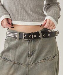 WHO'S WHO gallery | スクエアスタッズベルト(ベルト)