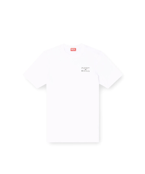 DIESEL(ディーゼル)の「メンズ レギュラーフィットTシャツ T-ADJUST-V5(Tシャツ/カットソー・メンズ・ブラウン/ホワイト・MEDIUM/X-SMALL/SMALL/LARGE/XXX-LARGE/X-LARGE/XX-LARGE)」の5枚目の写真