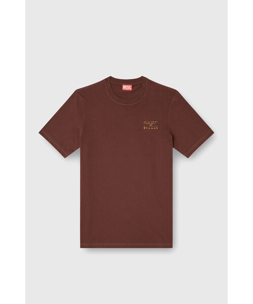 DIESEL(ディーゼル)の「メンズ Tシャツ T-ADJUST-V5(Tシャツ/カットソー・メンズ・ブラウン/ホワイト・MEDIUM/X-SMALL/SMALL/LARGE/XXX-LARGE/X-LARGE/XX-LARGE)」の3枚目の写真