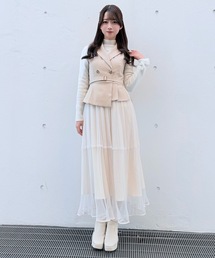 NOMAE（ノーマエ）の「テーラードジレドッキングワンピース（ワンピース）」