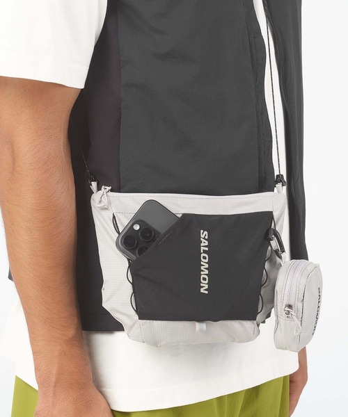 SALOMON(サロモン)の「【SALOMON】ACS 2 REVISED/サロモン ACS 2 リバイズド ショルダーポーチ(ショルダーバッグ・メンズ・ブラック・FREE)」の1枚目の写真