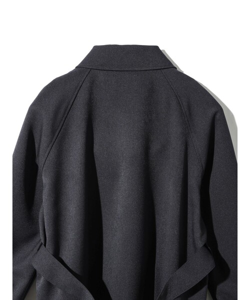 MIDIUMISOLID(ミディウミソリッド)の「MIDIUMISOLID for Ladies ステンカラーシャツジャケット(シャツ/ブラウス・レディース・ネイビー/ブラック/ブラウン・FREE)」の21枚目の写真