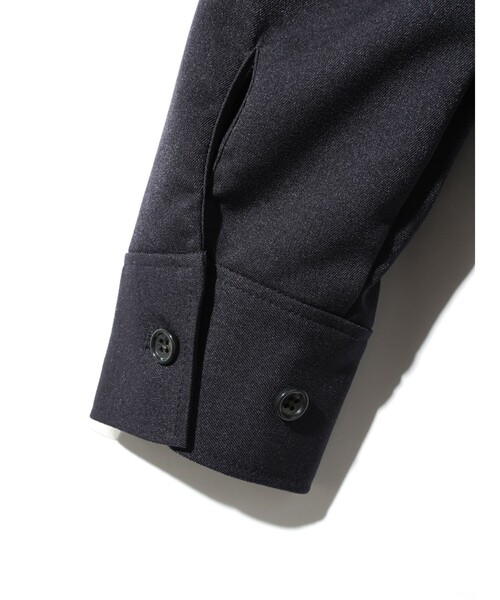 MIDIUMISOLID(ミディウミソリッド)の「MIDIUMISOLID for Ladies ステンカラーシャツジャケット(シャツ/ブラウス・レディース・ネイビー/ブラック/ブラウン・FREE)」の22枚目の写真