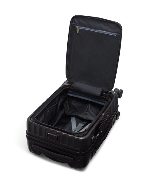 TUMI(トゥミ)の「19 DEGREE フロント・アクセス・エクスパンダブル・キャリーオン スーツケース(機内持ち込みサイズ) 1泊~3泊程度(スーツケース/キャリーバッグ・レディース・ブラック系その他・FREE)」の6枚目の写真