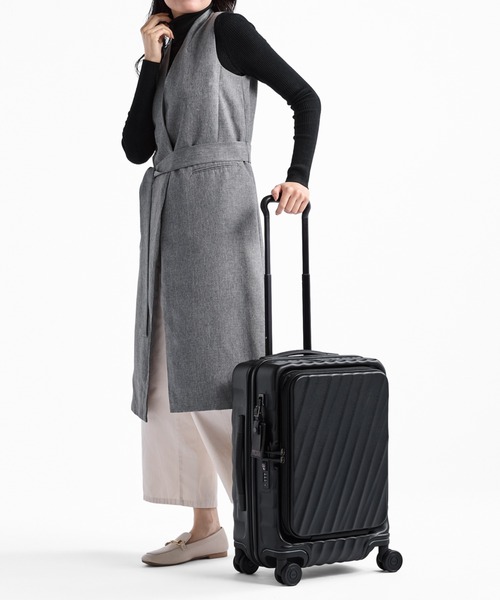 TUMI キャリーケース スーツケース VAPOR 純正ガーメント付き 19 DEGREE フロント・アクセス・エクスパンダブル・キャリーオン