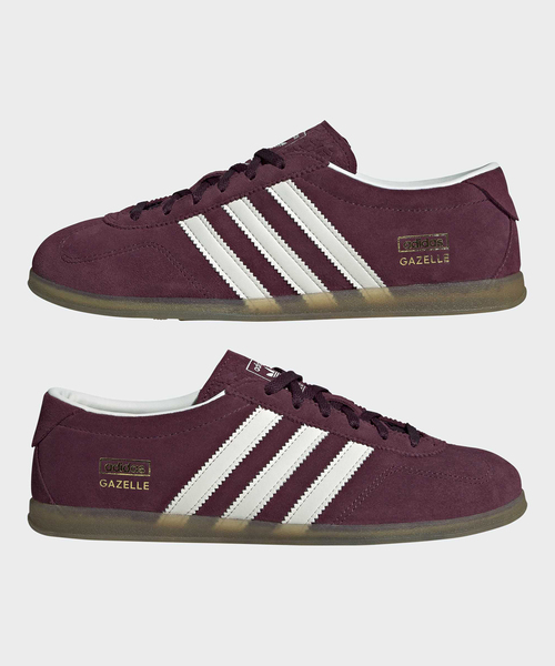 IENA(イエナ)の「adidas originals/アディダス オリジナルス GAZELLE IH6944/IH6940(スニーカー・レディース・ボルドー/レッド・22.5cm/25cm/24.5cm/24cm/23.5cm/23cm)」の3枚目の写真