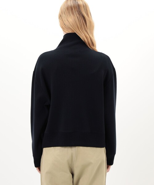 GALERIE VIE（ギャルリー ヴィー）の「コットンスピニングウール トラックジャケット（ブルゾン・レディース・カーキ/ネイビー・FREE）」の7枚目の写真