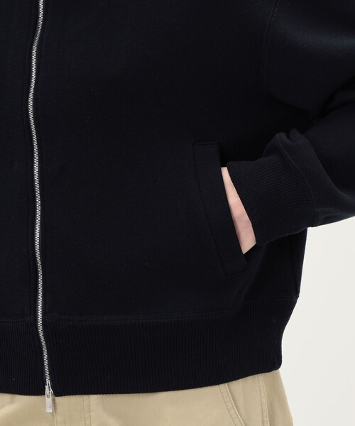 GALERIE VIE（ギャルリー ヴィー）の「コットンスピニングウール トラックジャケット（ブルゾン・レディース・カーキ/ネイビー・FREE）」の11枚目の写真