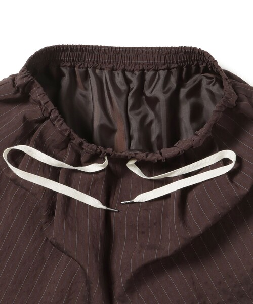 BEAMS HEART（ビームスハート）の「ダブルストライプ イージーパンツ（その他パンツ・レディース・イエロー/ブラウン・FREE）」の9枚目の写真