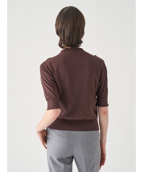 JOHN SMEDLEY（ジョンスメドレー）の「ターンバック5分袖コットン