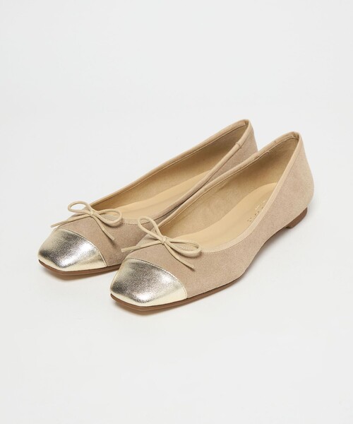 ODETTE E ODILE（オデットエオディール）の「【WEB限定】バレエコンビスクエア フラット10■↑（バレエシューズ・レディース・ブラック/シルバー/その他1/ゴールド・25cm/24.5cm/24cm/23.5cm/23cm/22.5cm/22cm）」の18枚目の写真