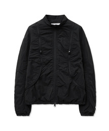 IDWS（アイドンワナセル）の「Nylon Shirring Zipper Jumper Black（ナイロンジャケット）」