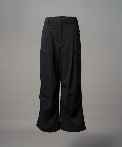 MAISON SPECIAL（メゾンスペシャル）の「《UNISEX》【PERTEX】One-tuck Prime-Wide Relaxing Pants/【パーテックス】ワンタックプライムワイドリラックスパンツ【MAISON SPECIAL/メゾンスペシャル】■セットアップ対応■（スラックス・メンズ・ブラック/グレー/チャコールグレー・0/1/2）」の20枚目の写真
