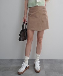 Rashik（ラシク）の「【Rashik】ラップミニスコート（スカート）」