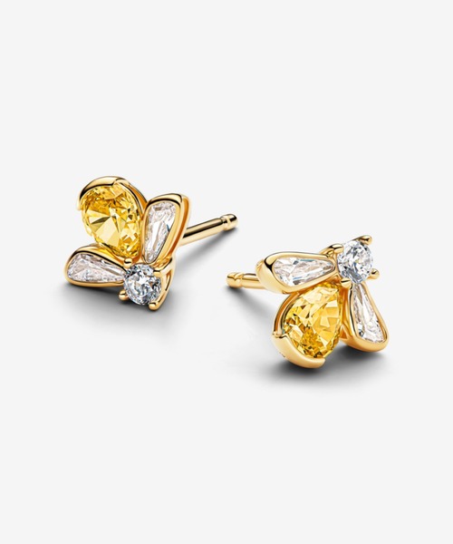 ミツバチ スタッド ピアス（ピアス（両耳用））｜Pandora（パンドラ