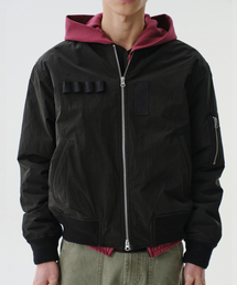 DIVEIN（ダイブイン）の「MILITARY MA-1 BOMBER (BLACK)（MA-1）」