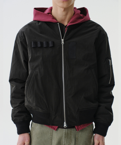 DIVEIN(ダイブイン)の「MILITARY MA-1 BOMBER (BLACK)(MA-1・メンズ・その他・1)」の1枚目の写真
